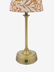 Joules Gold Apsley Rechargeable Led Wireless Table Lamp - Image 3 of 6