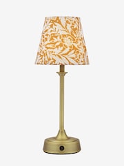 Joules Gold Apsley Rechargeable Led Wireless Table Lamp - Image 6 of 6