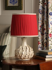 Joules Cream Chatsworth Tall Ceramic Table Lamp - Image 2 of 6