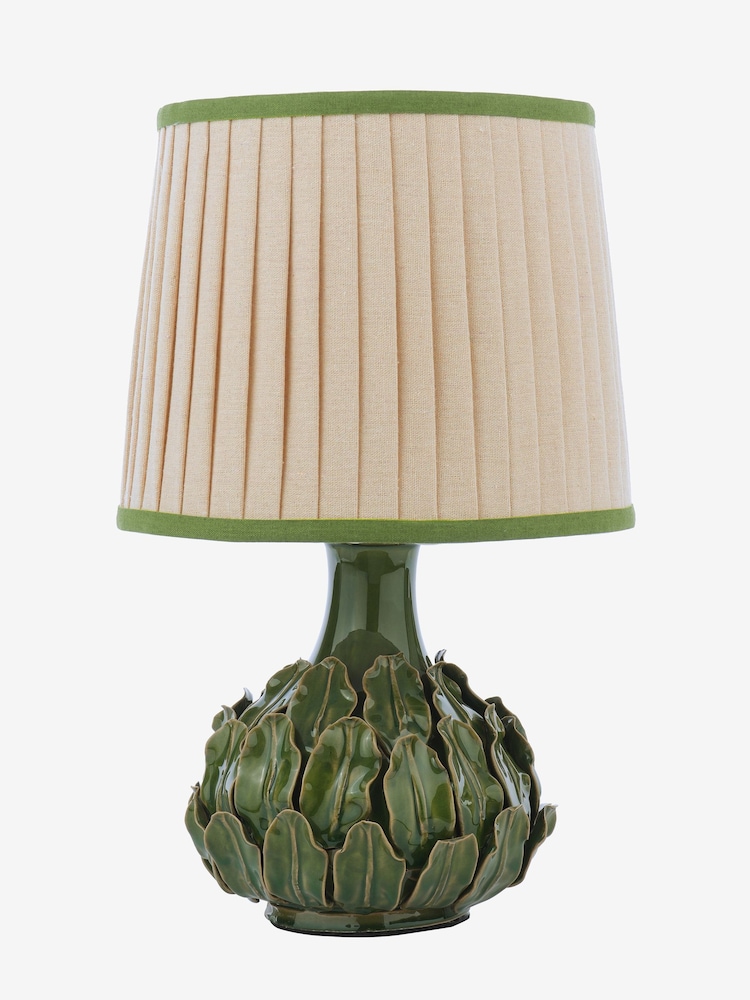 Joules Green Chatsworth Tall Ceramic Table Lamp - Image 5 of 5