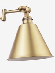 Joules Antique Brass Wollaton Wall Light - Image 4 of 8
