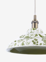 Joules Green Audley Ceramic Printed Light Shade - Image 3 of 6