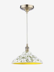 Joules Green Audley Ceramic Printed Light Shade - Image 6 of 6