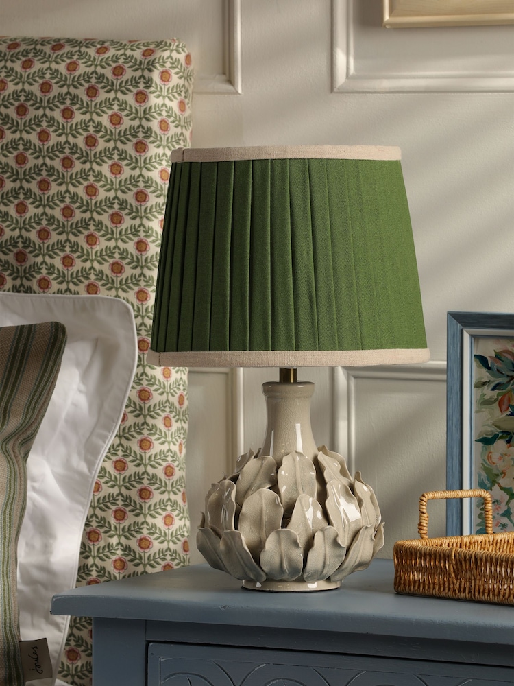 Joules Cream Chatsworth Small Ceramic Table Lamp - Image 2 of 6