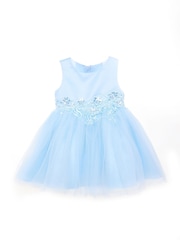 iAMe Girls Blue Party Dress - Image 10 of 10