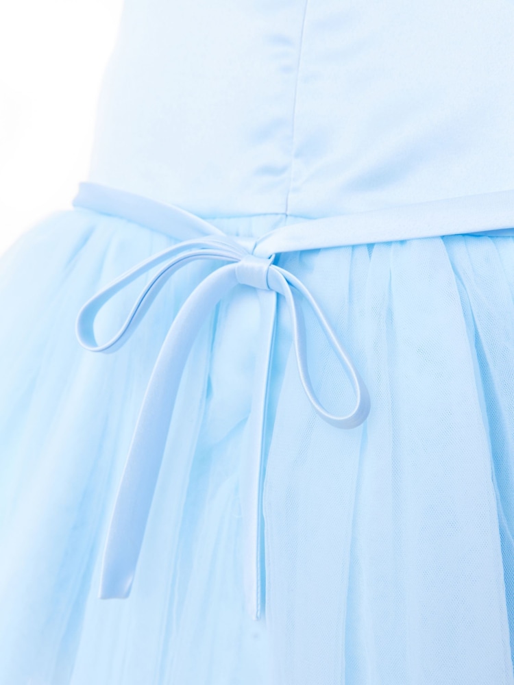 iAMe Girls Blue Party Dress - Image 7 of 10