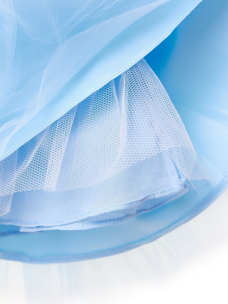 iAMe Girls Blue Party Dress - Image 8 of 10