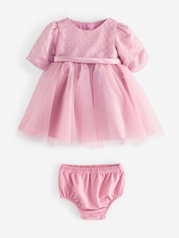 iAMe Girls Pink Party Dress - Image 1 of 9