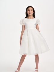 iAMe Girls Party White Dress - صورة 1 من 9