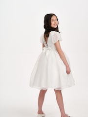 iAMe Girls Party White Dress - صورة 2 من 9
