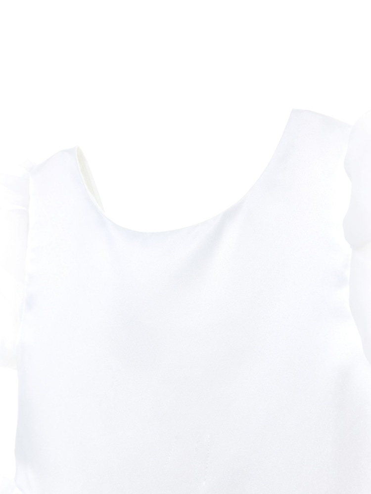 iAMe Girls Party White Dress - Image 7 of 9
