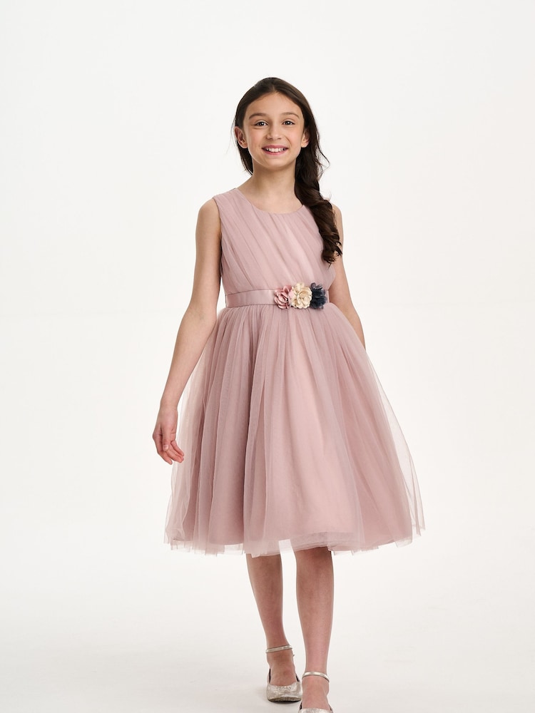 iAMe Girls Pink Party Dress - صورة 1 من 8