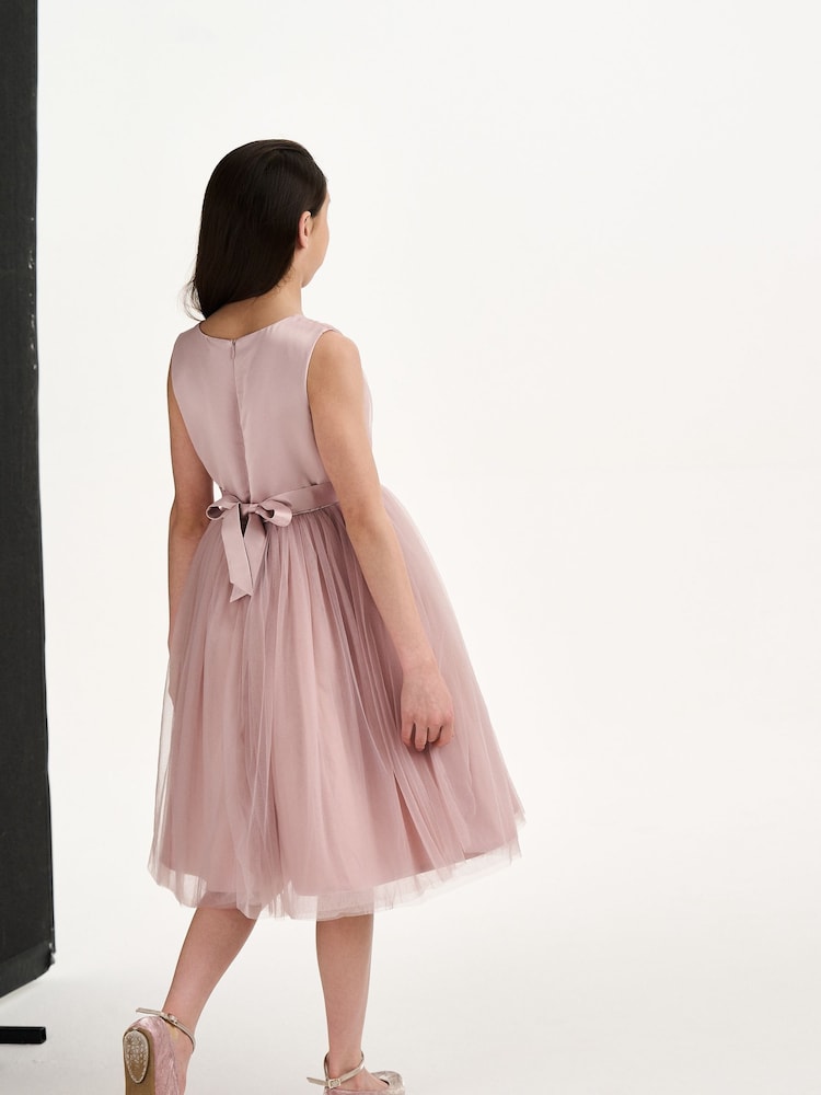 iAMe Girls Pink Party Dress - صورة 2 من 8