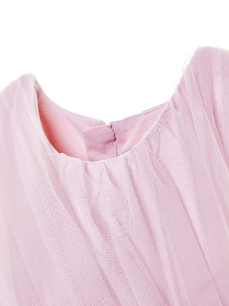 iAMe Girls Pink Party Dress - Image 5 of 8