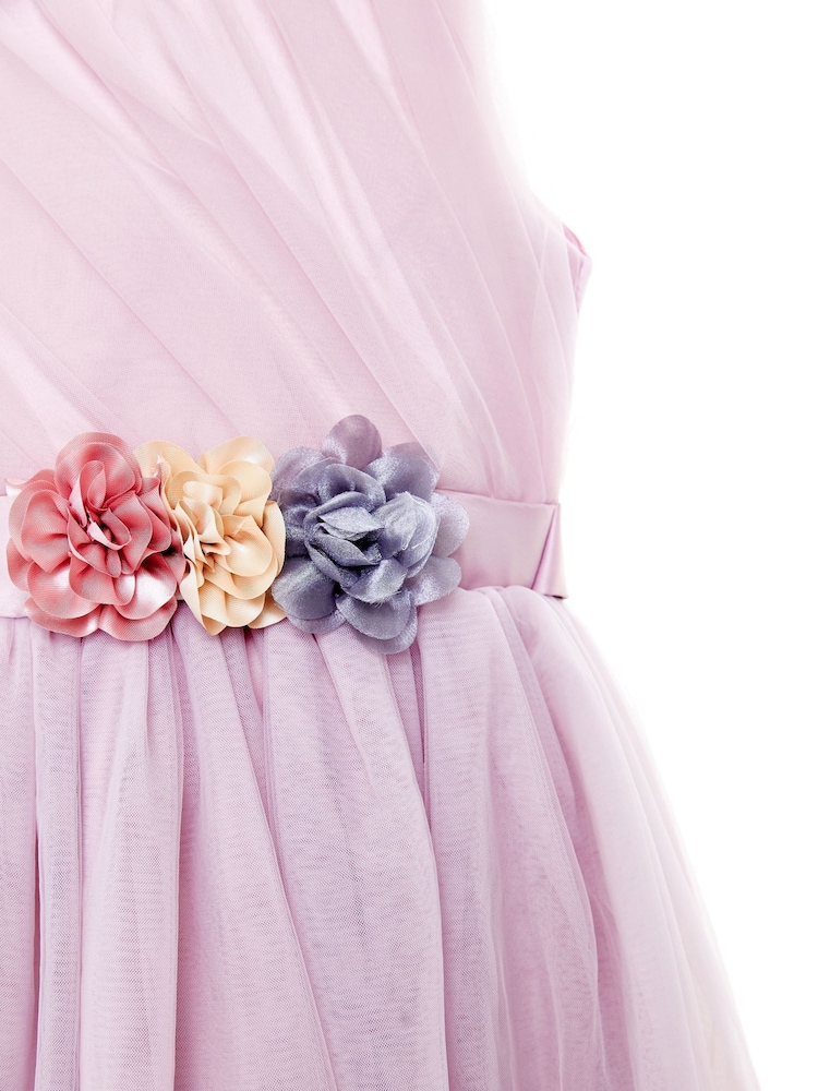 iAMe Girls Pink Party Dress - Image 7 of 8