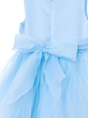 iAMe Girls Blue Party Dress - Image 10 of 10