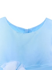 iAMe Girls Blue Party Dress - Image 8 of 10