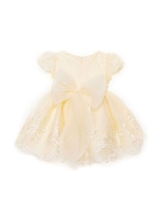 iAMe Girls Yellow Party Dress - Image 3 of 10