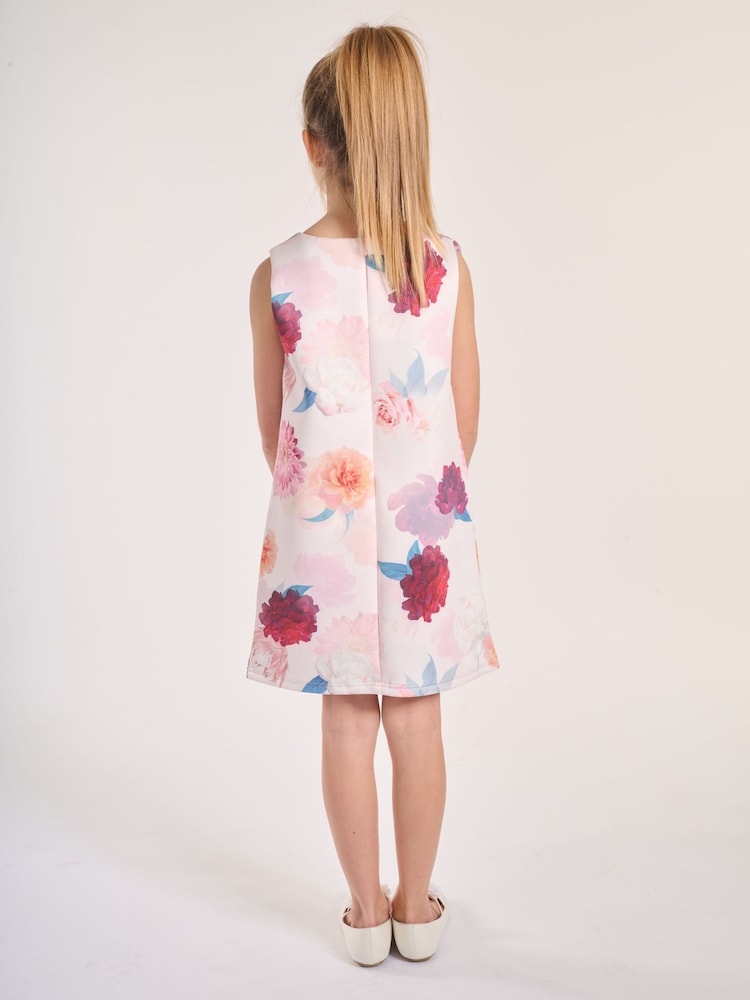 iAMe Girls Party White Dress - Image 2 of 7
