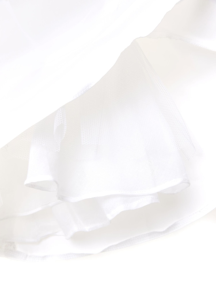 iAMe Girls Party White Dress - Image 3 of 8