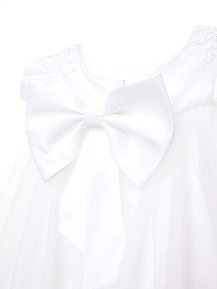 iAMe Girls Party White Dress - Image 4 of 8
