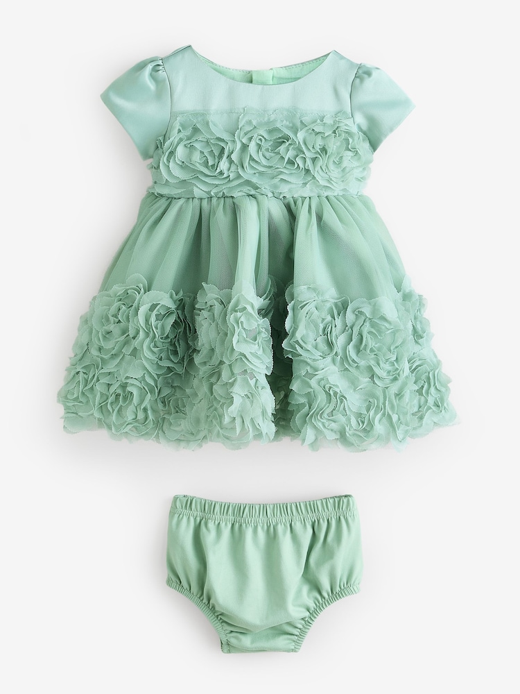 iAMe Girls Natural Party Dress - Image 1 of 9 iAMe Girls Natural Party Dress - Image 1 of 9