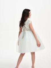 iAMe Girls Blue Party Dress - Image 2 of 8