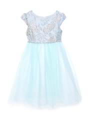 iAMe Girls Blue Party Dress - Image 3 of 8