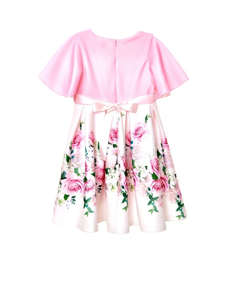 iAMe Girls Pink Party Dress - Image 2 of 5