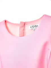 iAMe Girls Pink Party Dress - Image 4 of 5