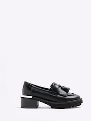 Черный - лоферы на каблуке River Island - Image 1 of 5