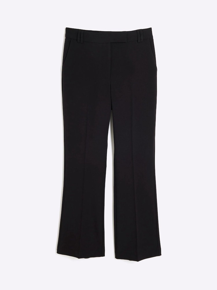 Zwart - River Island Slim Flare Trousers - Image 5 of 6