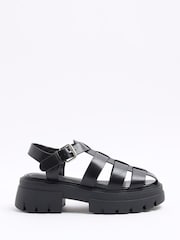 River Island Black Chunky Fisherman Shoes - Image 2 of 6