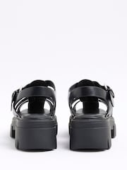 River Island Black Chunky Fisherman Shoes - Image 5 of 6