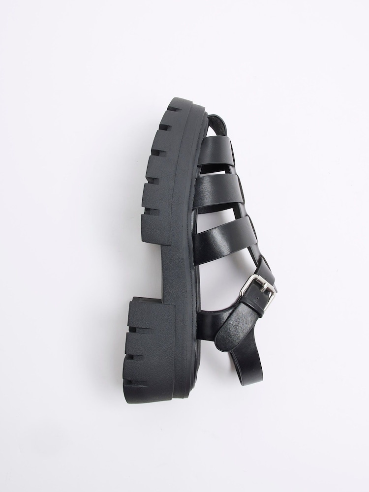 River Island Black Chunky Fisherman Shoes - Image 6 of 6