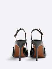 أسود - حذاء بحزام كاحل خلف من River Island - صورة 2 من 4
