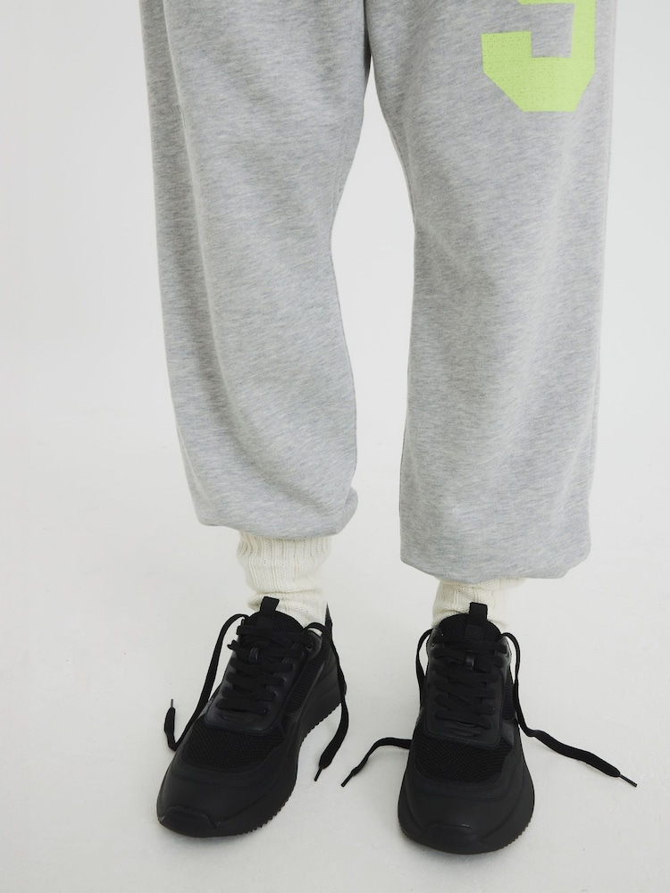 River Island Black Mesh Runner Trainers - Image 2 of 6