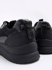River Island Black Mesh Runner Trainers - Image 6 of 6