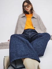 River Island Blue Wide Leg Jeans - Image 3 of 6