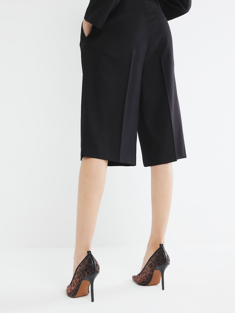 River Island Black Tailored Shorts - Image 4 of 6