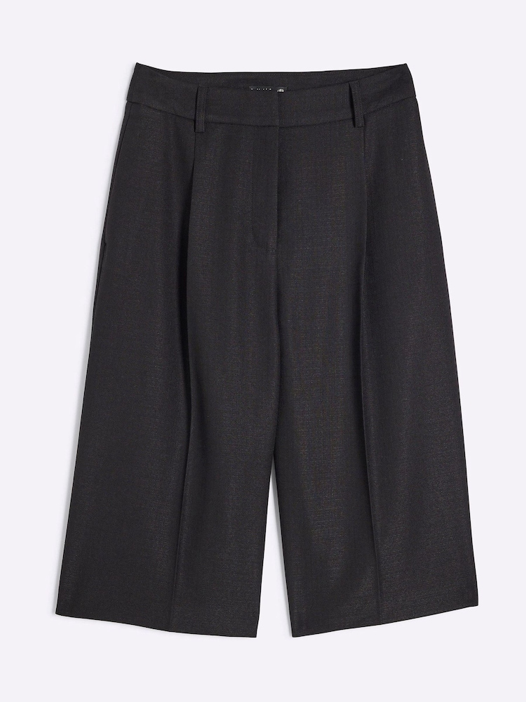 River Island Black Tailored Shorts - Image 5 of 6