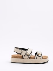 River Island Brown Dad Chunky Sandals - Image 2 of 6