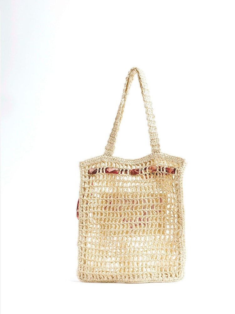 сумка-шоппер River Island Summer Days - Image 2 of 5