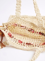 сумка-шоппер River Island Summer Days - Image 4 of 5
