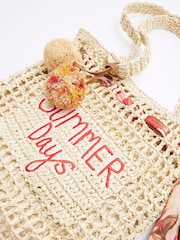 сумка-шоппер River Island Summer Days - Image 5 of 5