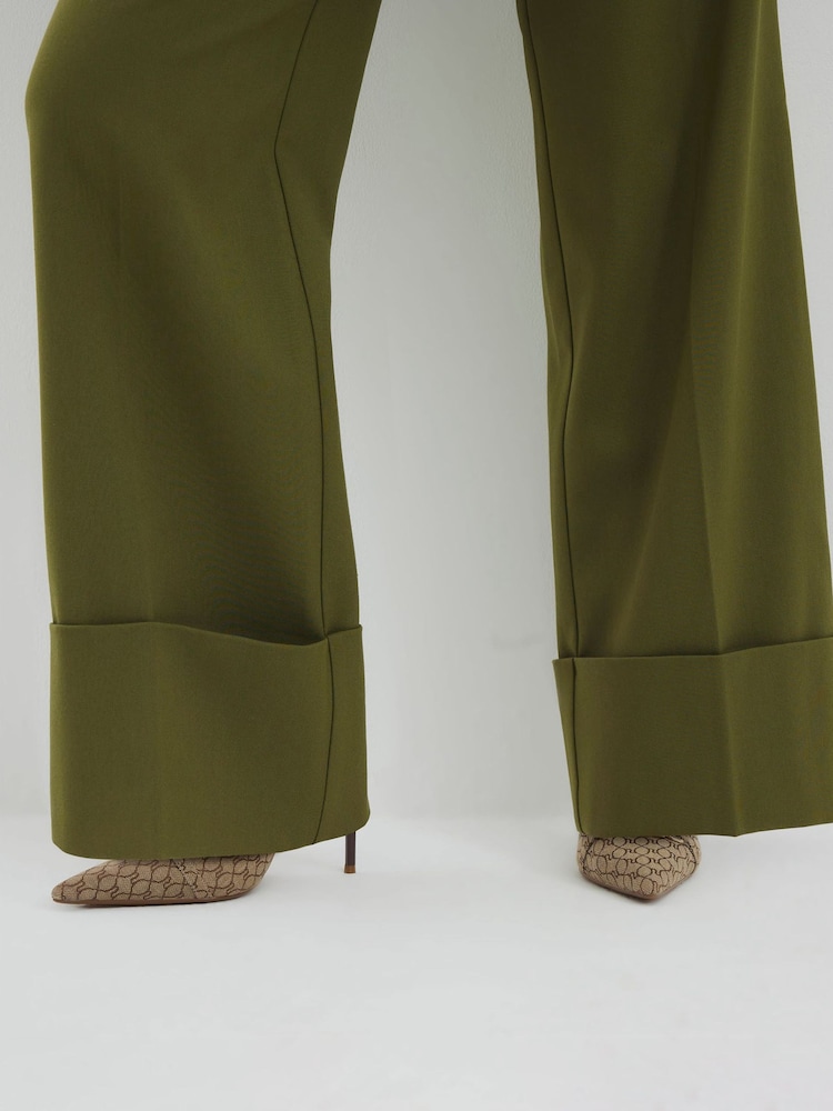 بني - حذاء بحزام كاحل خلف من River Island - صورة 7 من 7