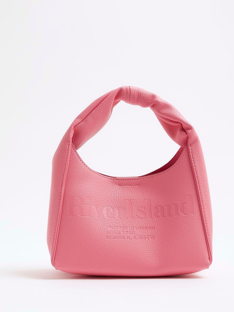Розовый - River Island сумка с глубоким вырезом - Image 1 of 6