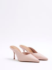 River Island Pointed Mule Court Shoes - Imagen 1 de 5