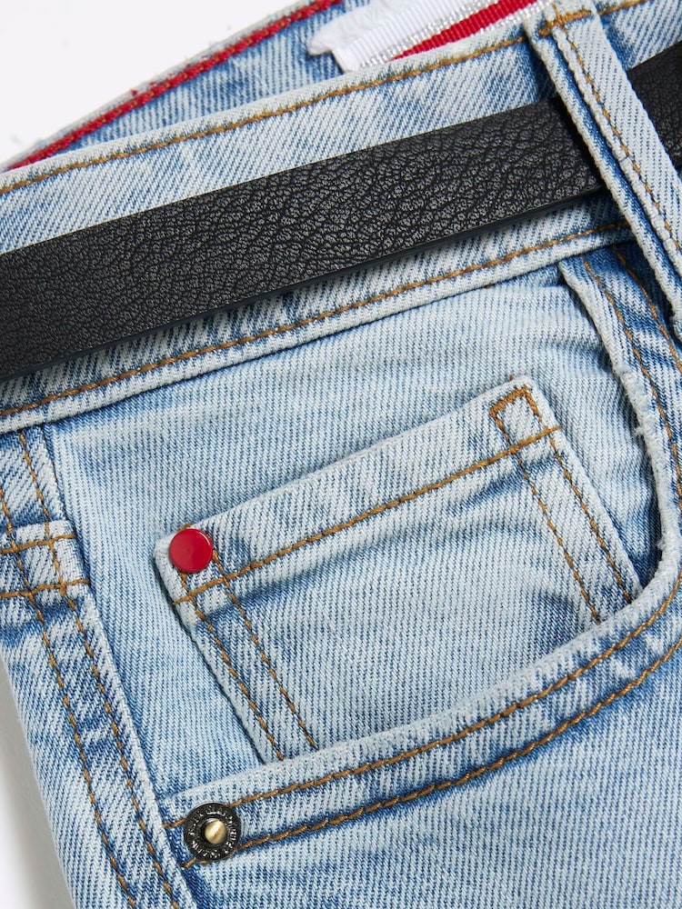 River Island Blue Petite Bootcut Mid Rise Jeans - Image 5 of 5