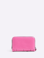 River Island Pink Zip Around Purse - Image 2 of 5